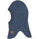 Mikk-Line Balaclava i ull Wool Fullface Blue Melange