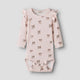 Lil' Atelier Baby Body Slim Silver Peony Bow NBFGAVO