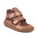 Froddo Barnens barfota ankelkängor Tex-Autumn Chocolate Rose