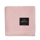 LullaLove Bambufilt 120x100 cm Puderrosa