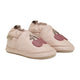 En Fant Läder babytofflor Rose Dust