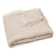 Jollein Musselinfilt 75x100cm Fransar Randig Biscuit