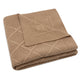 Jollein babyfilt Check Knit Biscuit 100 x 75 cm