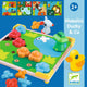 Djeco Mosaikspel för barn DUCKY and CO - färgglada bilder