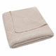 Jollein babyfilt Check Knit Oatmeal 100 x 75 cm