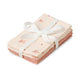 Cam Cam Copenhagen Muslin-blöjor, 4-pack Bows