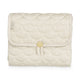 Cam Cam Copenhagen quiltad skötbädd Classic Stripes Camel
