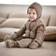 Mikk line merinoull baby jumpsuit Melange Denver