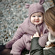 Mikk line merinoull babyoverall Twilight Mauve