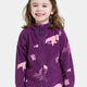 Didriksons Barnens zip-up sweatshirt Monte Winter Ocean Purple