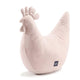 La Millou Grandma Dana's Hen Feeding Pillow Velvet Collection Smoke Rose