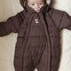 Konges Slojd Baby vinteroverall Alpi Chokladbrun