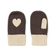 Konges Slojd barnhandskar Collette chokladbrun
