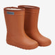 En Fant Fodrade gummistövlar Thermo Boots Leather Brown