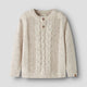 Lil' Atelier Stickad barntröja NMMGALTO KAI Turtledove