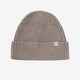 Huttelihut Stickad barnmössa i merinoull Beanie Cinder Melange