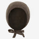 Huttelihut Babyhjälm i ullfleece Wollfleece, Brown Melange