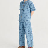 Bobo Choses Denimbyxor för barn Pickles The Dog överallt