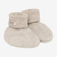 Huttelihut Babytofflor i ullfleece Camel Melange