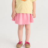 Bobo Choses Pink Fleece Kjol för flickor