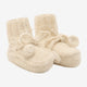 Huttelihut Babyskor i alpackaull Off-White