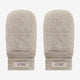 Huttelihut Babyluffar i ullfleece Camel Melange