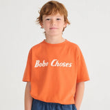 Bobo Choses Kortärmad t-shirt med tryck för barn