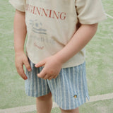 Konges Slojd Barn Elliot Trio Bleu Stripe Shorts
