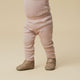 Lil' Atelier leggings för bebisar, slim fit, Misty Rose NBFRACHEL