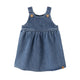 Lil Atelier Ärmlös klänning Nbfobello Dark Blue Denim