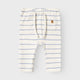Lil' Atelier Baby pojkbyxor Kokosmjölk Zen Blue NBMKAIL