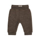 Huttelihut Babybyxor i ullfleece Brown Melange