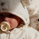 Konges slojd Babypyjamas med huva Lemon