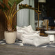 Wigiwama Utomhuspuff för barn Outdoor Square Ottoman Terra