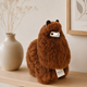 Inkari Naturlig Alpaca Valnöt Maskott 32 cm