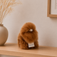 Inkari Alpaka gosedjur Monsterfluff Hazelnut 23 cm
