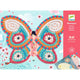 Djeco Creative Set med mosaikfjärilar