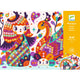 Djeco Creative Set Mosaik Prinsessor Kokeshki