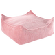 Wigiwama Square babypuff Ottoman Pink Mousse