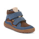 Froddo barfotaskor för barn, ankelhöga, Tex Autumn Denim Brown