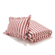 La Millou bomullssängkläder set XL ränder rosa