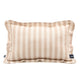 La Millou sovkudde bomull ABC ränder beige
