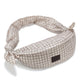 La Millou polyesterbältesväska för damer BEIGE VICHY
