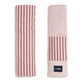 La Millou bälteskudde av bomullsvelour STRIPES PINK