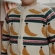 Konges Slojd Barnens ulltröja Billi Knit Banana