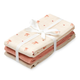 Cam Cam Copenhagen Muslin-blöjor, 3-pack mix Bows