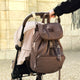La Millou ryggsäck för mamma Puffer BROWN