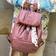 La Millou ryggsäck för mamma Puffer PINK