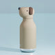 Asobu Termosflaska med sugrör Bestie Hund Beige 460 ml