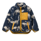 Liewood barnfleece Nolan Tiger / Classic navy